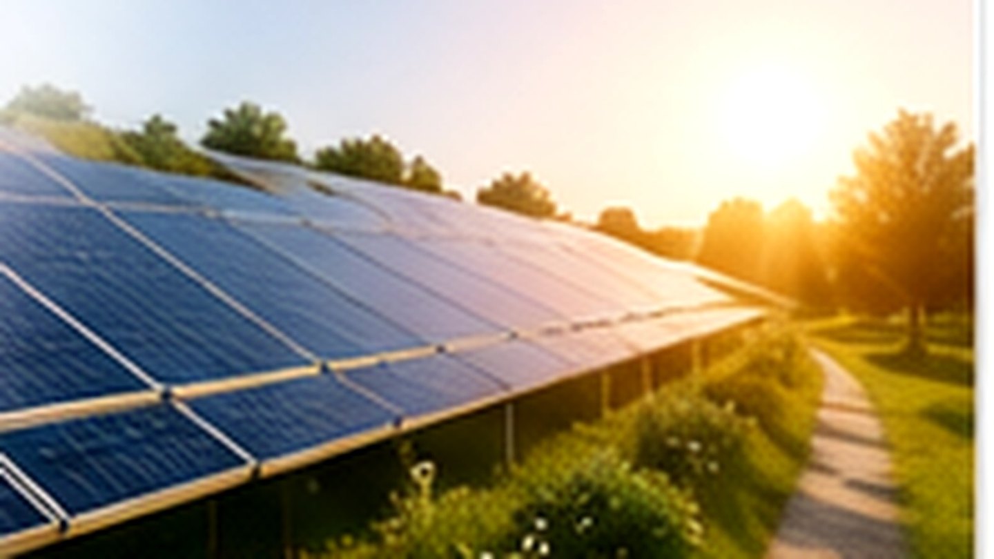 Instalación fotovoltaica de la Comunidad Energética Renovable