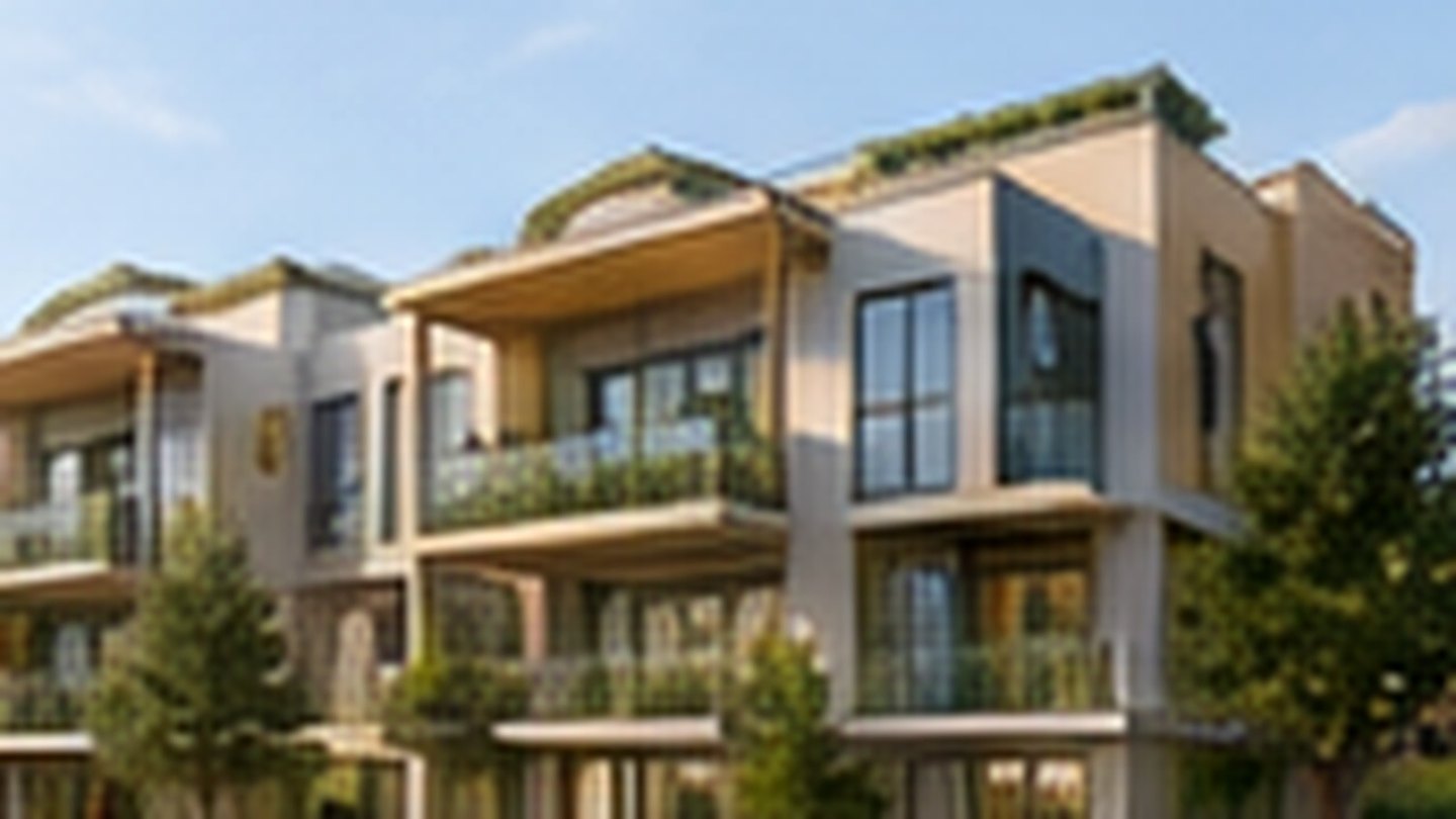 Edificio Social House Village de altas prestaciones energéticas